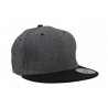 Felt Snap Back - mod. 4135:Grey, Polyester, Black